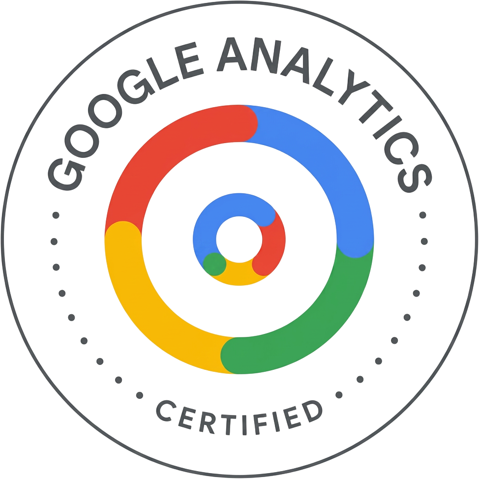 Google Analytics Certified badge